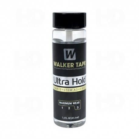 Walker Ultra Hold 41 ml Colla per parrucche, toupee e impianti capillari. Tempo di tenuta fino a 4 settimane molto resit