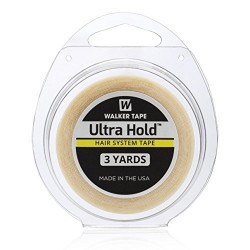 Tape ULTRA HOLD   larghezza 2,5 cm circa , lunghezza 2,74 mt. Ideale per pellicole e lace. Non lascia residui. Per exten