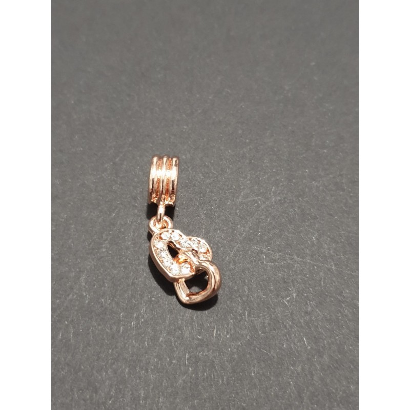 Charm tipo pandora argento 925 platinato come in foto, prodotto compatibile con bracciale. - Charm tipo pandora argento 925 platinato come in foto, prodotto compatibile con bracciale. -